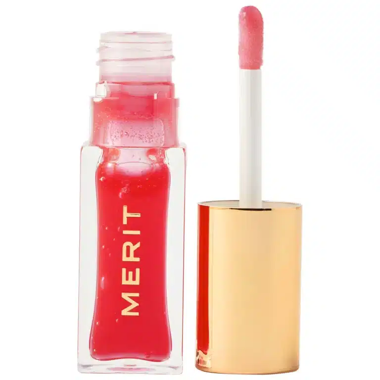 merit beauty shade slick tinted lip oil